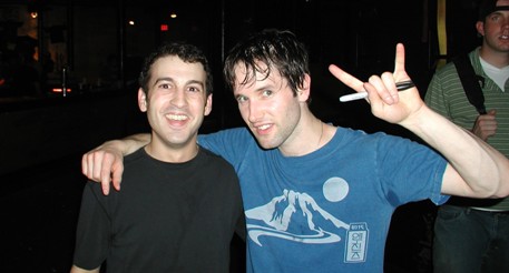 Damizz and Tim Wheeler, circa May 2003