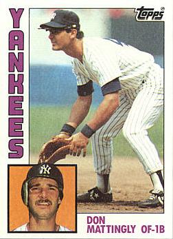 Mattingly '84 Topps