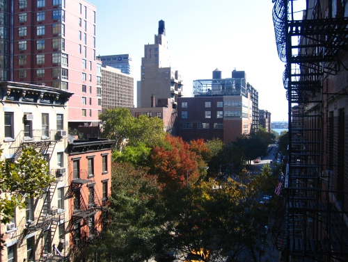 Looking East Down 28th St
