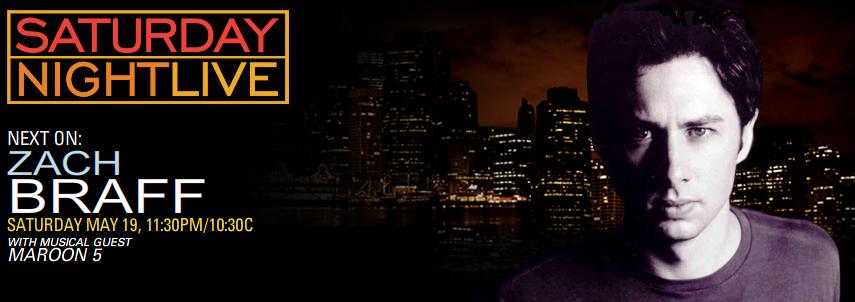 SNL Season 32 ... REVEALED! Zach Braff