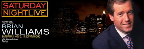 SNL Season 33 ... REVEALED! Brian Williams and Feist